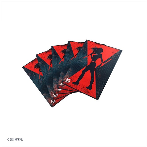 GAMEGENIC: FUNDAS MARVEL CHAMPIONS, BLACK WIDOW