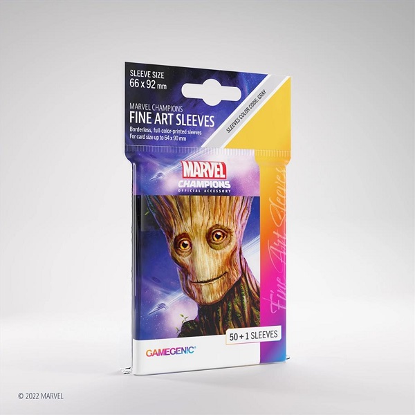 GAMEGENIC: FUNDAS MARVEL CHAMPIONS, GROOT