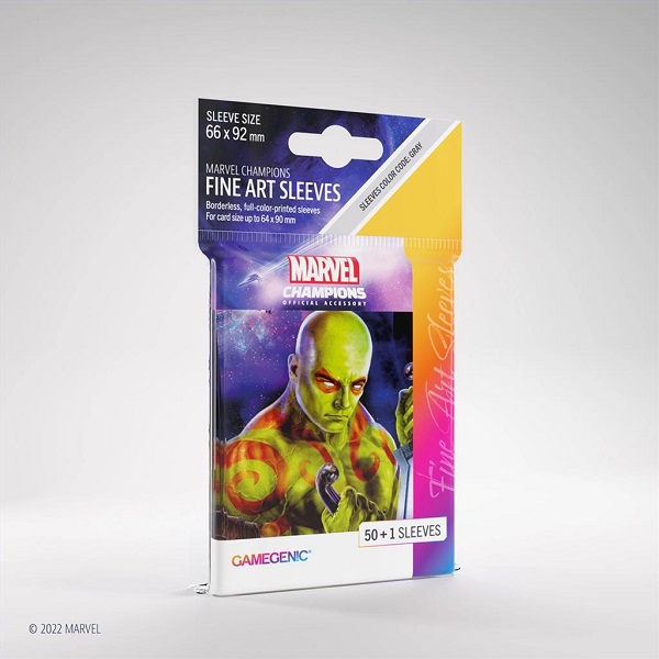 GAMEGENIC: FUNDAS MARVEL CHAMPIONS, DRAX