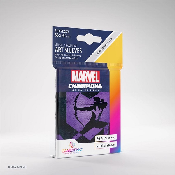 GAMEGENIC: FUNDAS MARVEL CHAMPIONS, HAWKEYE