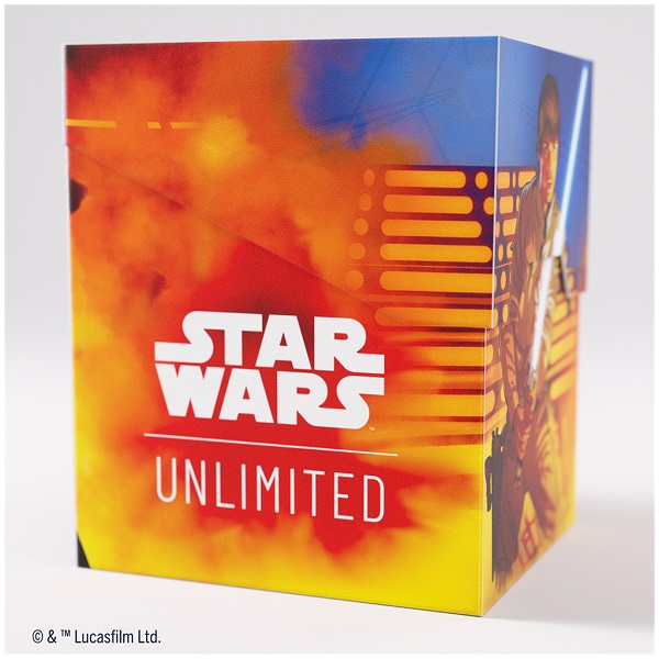 STAR WARS UNLIMITED SOFT CRATE LUKE/VADER