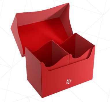 GAMEGENIC DOUBLE DECK HOLDER 200+ XL RED