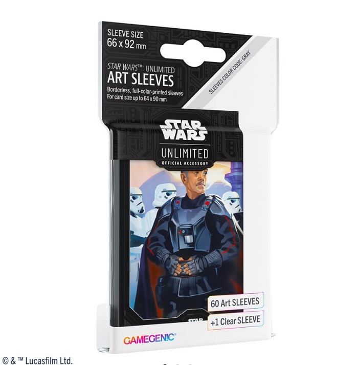 STAR WARS UNLIMITED MOFF GIDEON ART SLEEVES