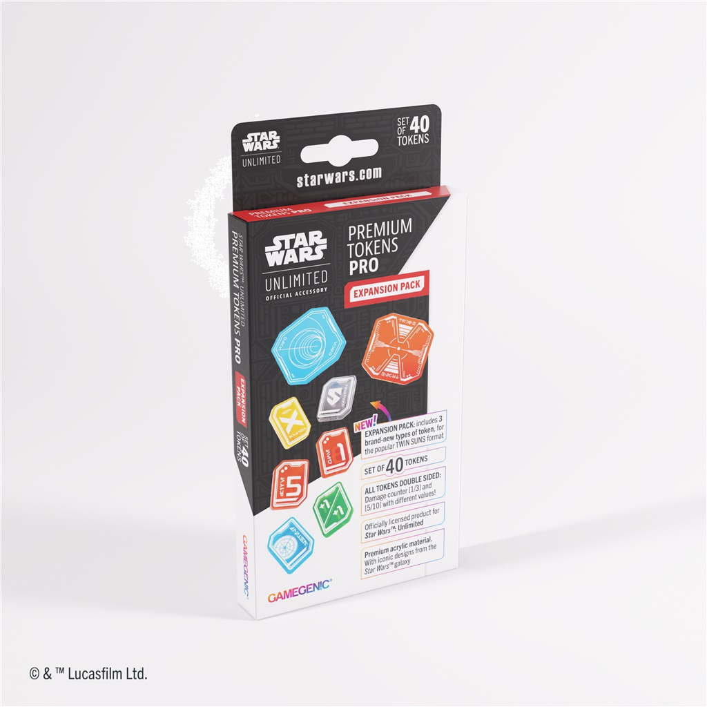 STAR WARS UNLIMITED PREMIUM TOKENS PRO EXPANSION
