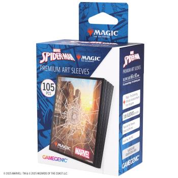 MAGIC MARVEL SPIDERMAN SLEEVES PLAINS