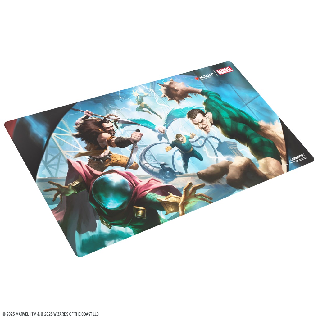 MAGIC MARVEL SPIDERMAN PLAYMAT SINISTER SIX