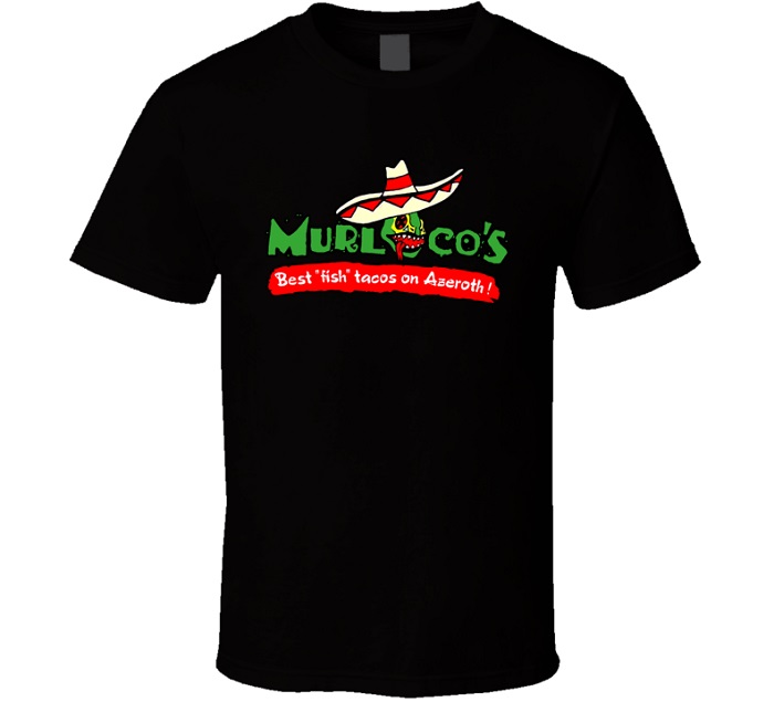 CAMISETA CHICO WORLD OF WARCRAFT - MURLOCO'S TACOS M