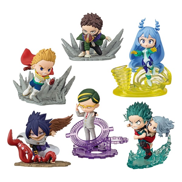 My Hero Academia Minifiguras 6 cm Desktop Heroes