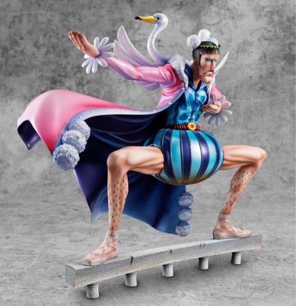 MEGAHOUSE Portrait.Of.Pirates ONE PIECE Playback Memories Mr.2 -Bon Clay 235 Mm  One Piece
