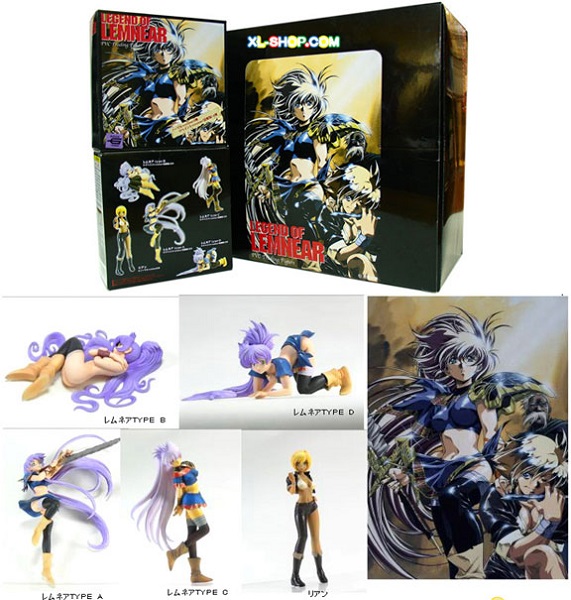 FIGURA PVC SORPRESA LEGEND OF LEMNEAR (5 MODELOS)