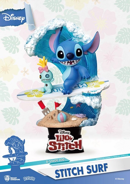 DIORAMA D-STAGE DISNEY LILO Y STITCH SURF