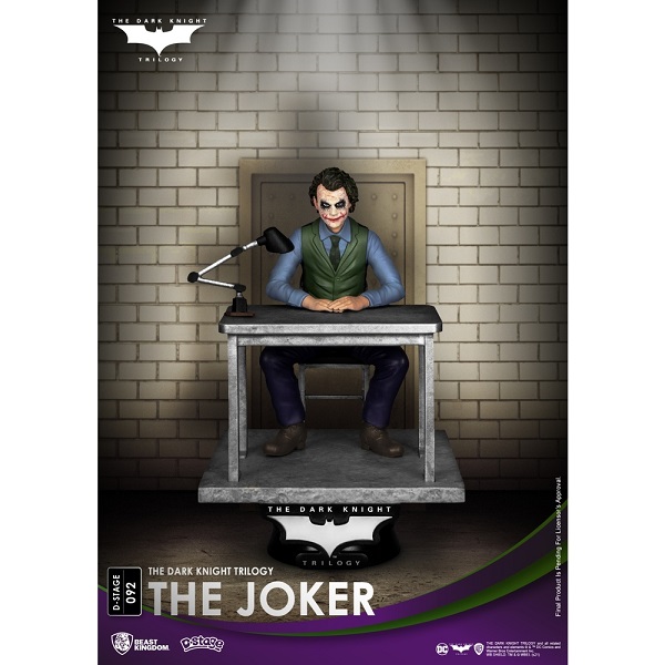 DIORAMA D-STAGE THE DARK KNIGHT TRILOGY THE JOKER 16CM