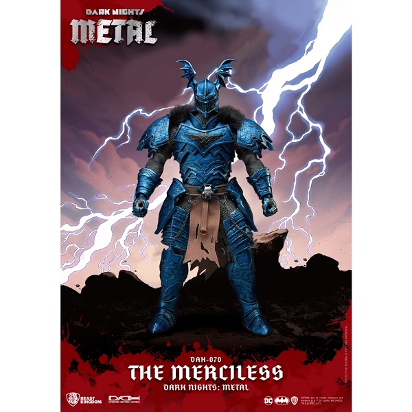 DYNAMIC 8CTION HEROES DC COMICS DARK KNIGHT DEATH METAL BATMAN THE MERCILESS