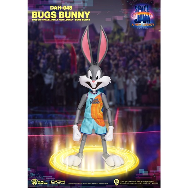 DYNAMIC 8CTION HEROES SPACE JAM A NEW LEGACY BUGS BUNNY 1/9 16CM