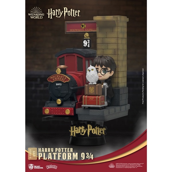 DIORAMA D-STAGE HARRY POTTER PLATAFORMA 9 3/4 15CM