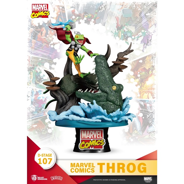 DIORAMA D-STAGE MARVEL THOR RANA THROG