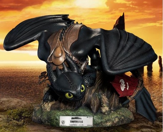 ESTATUA MASTER CRAFT DESDENTAO - COMO ENTRENAR A TU DRAGON 2 24CM