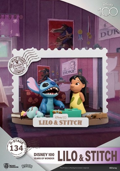 DIORAMA D-STAGE DISNEY 100 YEARS STITCH & LILO