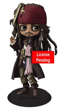 Q-POSKET DISNEY CHARACTERS - JACK SPARROW (VER.A)