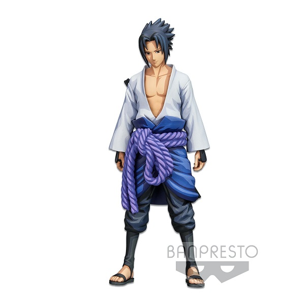 BANPRESTO NARUTO SHIPPUDEN GRANDISTA UCHIHA SASUKE MANGA DIMENSIONS