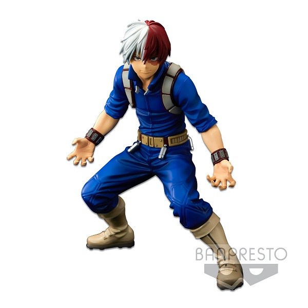 BANPRESTO MY HERO ACADEMIA WORLD FIGURE COLOSSEUM SUPER MASTER STARS PIECE THE SHOTO TODOROKI (THE BRUSH)