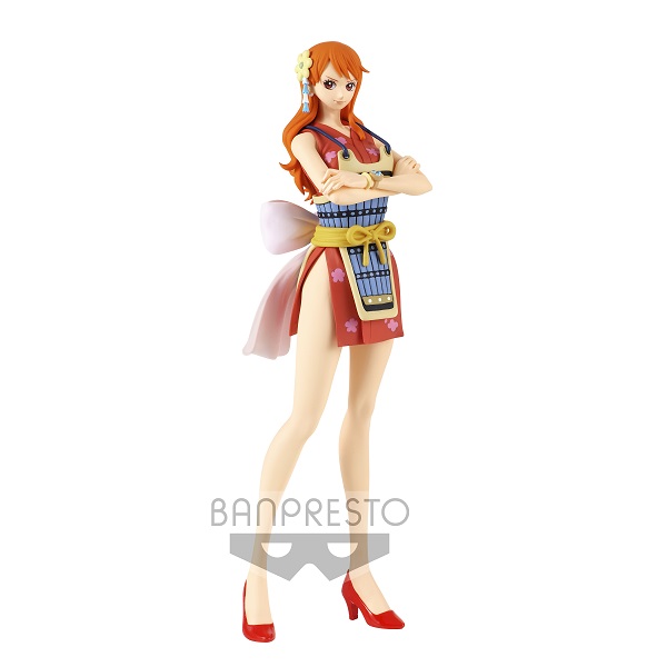 BANPRESTO ONE PIECE GLITTER & GLAMOURS NAMI WANOKUNI STYLE II (VER.A)