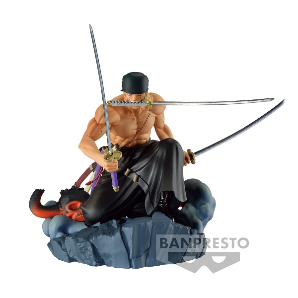 BANPRESTO ONE PIECE DIORAMATIC RORONOA ZORO (THE BRUSH)