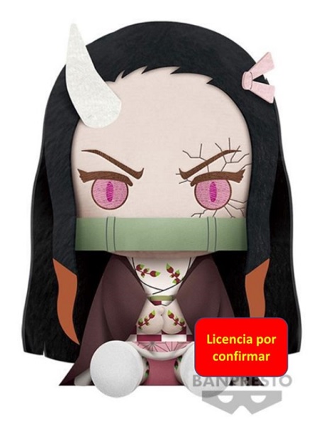 PELUCHE Demon Slayer: Kimetsu no Yaiba BIG PLUSH-Nezuko Kamado/Genya (A:Nezuko Kamado)