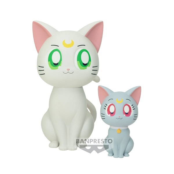 BANPRESTO Pretty Guardian Sailor Moon Cosmos the Movie SOFVIMATES ARTEMIS & DIANA