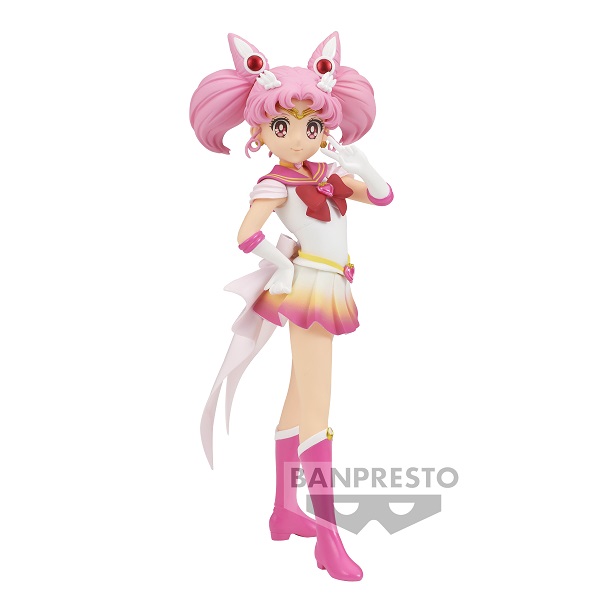 BANPRESTO Pretty Guardian Sailor Moon Eternal the Movie GLITTER&GLAMOURS SUPER SAILOR CHIBI MOON ver.A