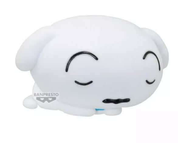 CRAYON SHINCHAN Fluffy PuffyShiro(ver.A) de 8 cm