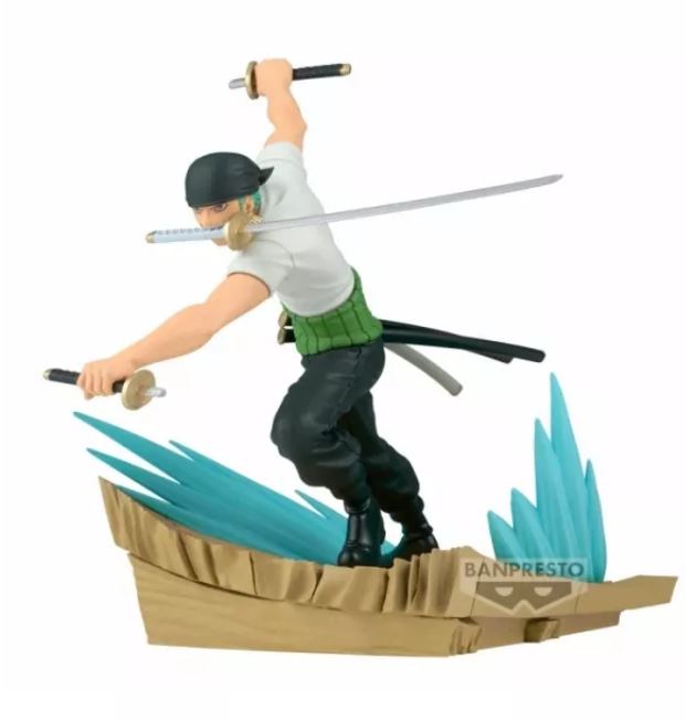 ONE PIECE SENKOZEKKEI-RORONOA ZORO- de 11 cm