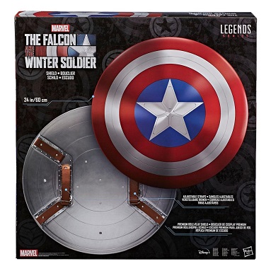 MARVEL LEGENDS ESCUDO PREMIUM CAPITAN AMERICA WINTER SOLDIER & THE FALCON