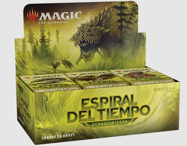ESPIRAL DEL TIEMPO REMASTERIZADA CAJA DE SOBRES