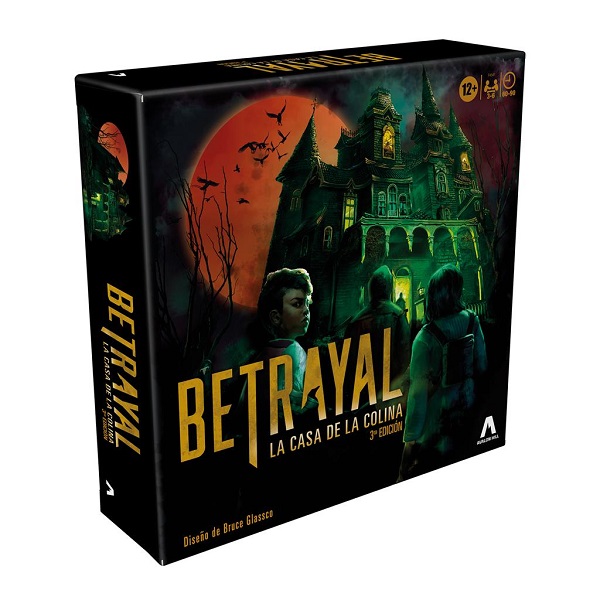 BETRAYAL LA CASA DE LA COLINA 3ª EDICIÓN DEFECTUOSO GOLPEADO