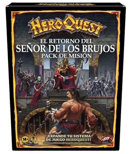 HEROQUEST EL RETORNO DEL SEÑOR DE LOS BRUJOS PACK DE MISIÓN