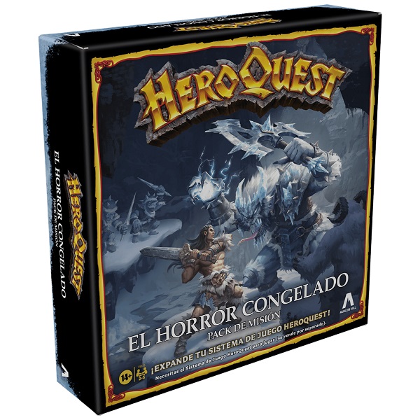 HEROQUEST EL HORROR CONGELADO PACK DE MISIÓN