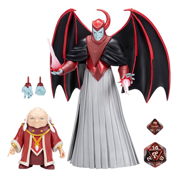 DUNGEONS & DRAGONS FIGURA CLASICA 40 ANIVERSARIO SERIE ANIMACION VENGER & DUNGEON MASTER