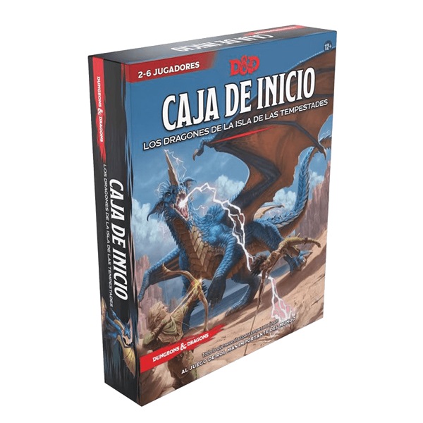 D&D CAJA DE INICIO LOS DRAGONES DE LA ISLA DE LAS TEMPESTADES