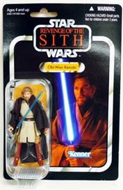 Obi-Wan Kenobi figura vintage 9 cm. La venganza de los Sith