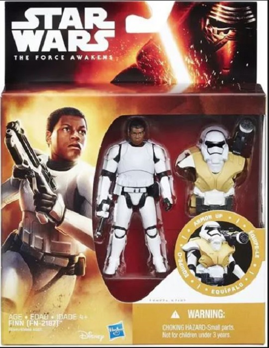 FIGURA FINN STORMTROOPER STAR WARS THE FORCE AWAKENS 9 CM