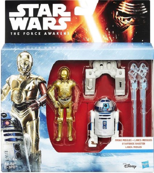 FIGURAS DUO C3PO & R2D2 STAR WARS FORCE AWAKENS