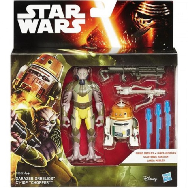FIGURA DUO GARAZEB ORRELIOS & CHOPPER STAR WARS FORCE AWAKENS