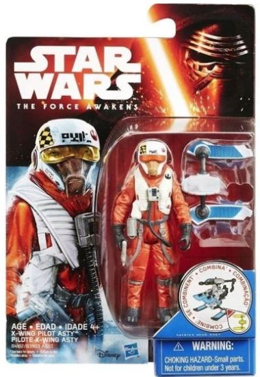 FIGURA PILOTO X-WING ASTY STAR WARS EPISODIO VII THE FORCE AWAKENS