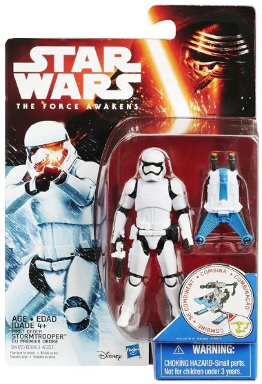 FIGURA FIRST ORDER STORMTROOPER STAR WARS EPISODIO VII THE FORCE AWAKENS
