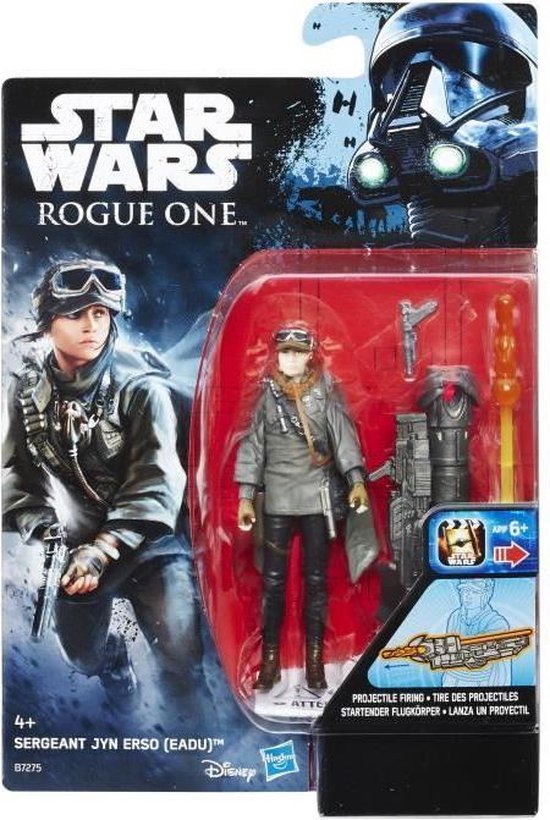 SERGEANT JYN ERSO (EADU) STAR WARS ROGUE ONE FIGURA 9 CM