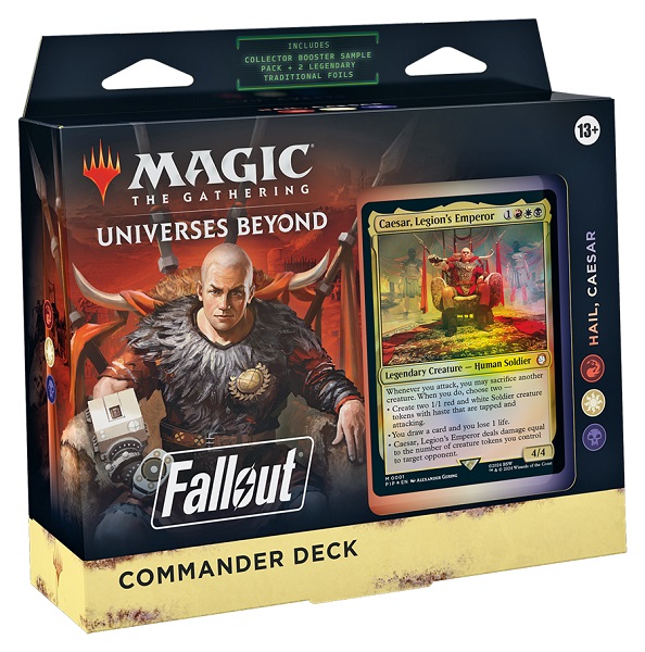 MAGIC UNIVERSES BEYOND FALLOUT BARAJA COMMANDER HAIL CESAR