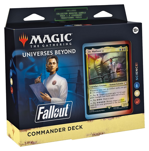 MAGIC UNIVERSES BEYOND FALLOUT BARAJA COMMANDER SCIENCE!