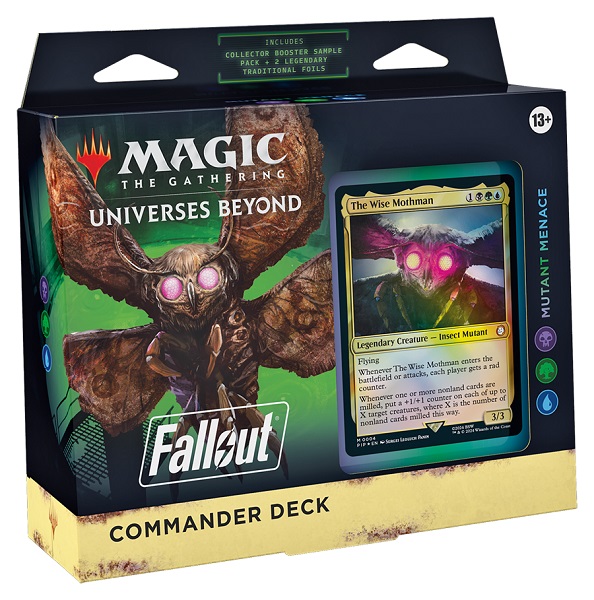 MAGIC UNIVERSES BEYOND FALLOUT BARAJA COMMANDER MUTANT MENACE