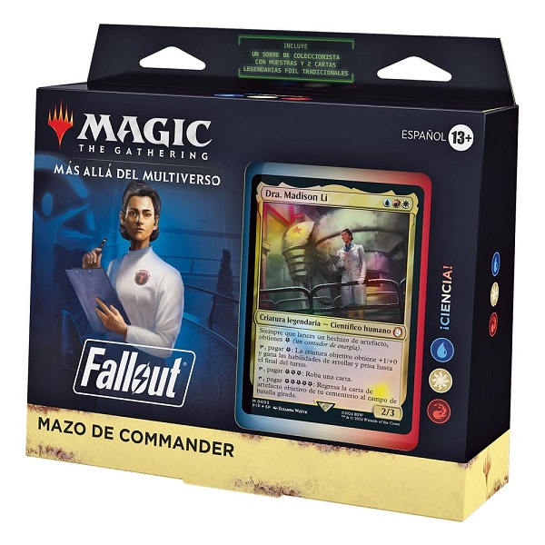 MAGIC UNIVERSES BEYOND FALLOUT BARAJA COMMANDER ¡CIENCIA!